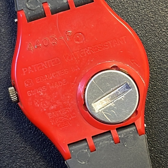 Swatch Watch Computer-tech 1984 GR 401 - Picture 8 of 10